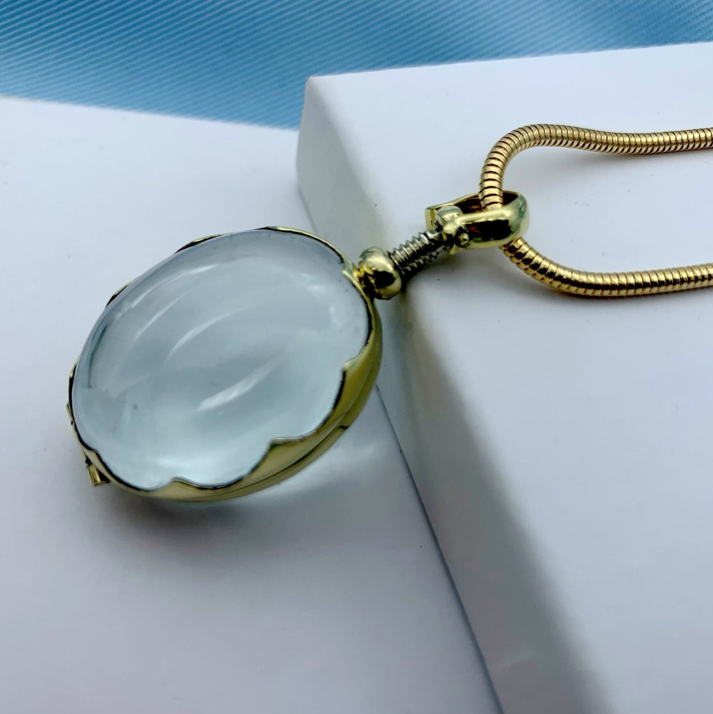 Large budget gold locket necklaces to hold crystals Gemstone Necklace Cheap Birthstone Necklace Choose your Chain, gold locket, gift for her