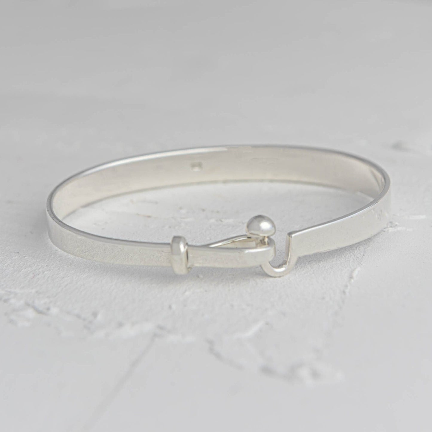 Hook and Ball Bangle Cindy Bangle in Sterling Silver and 18ct Gold Vermeil