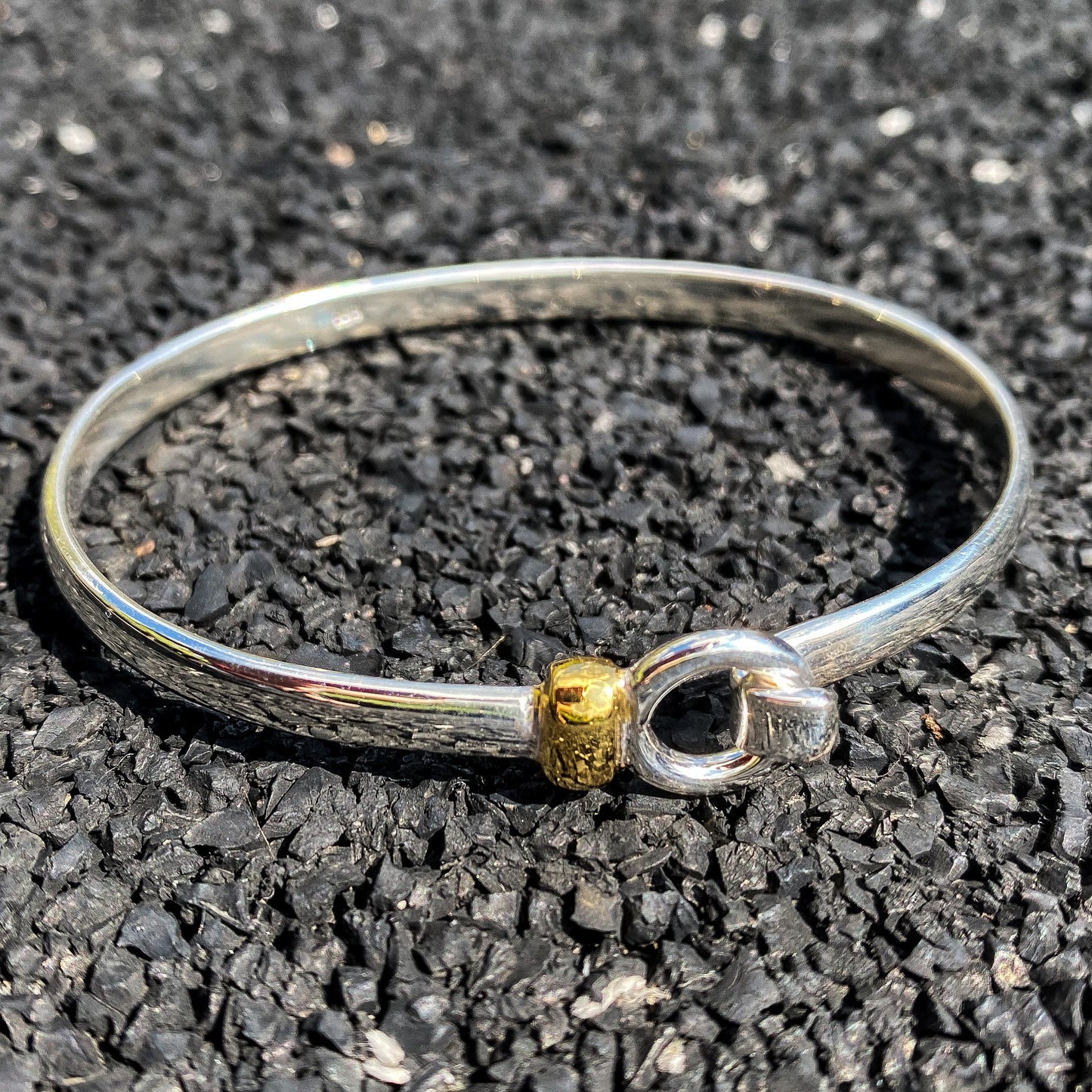 Cindy Bangle in Sterling Silver and 18ct Gold Vermeil