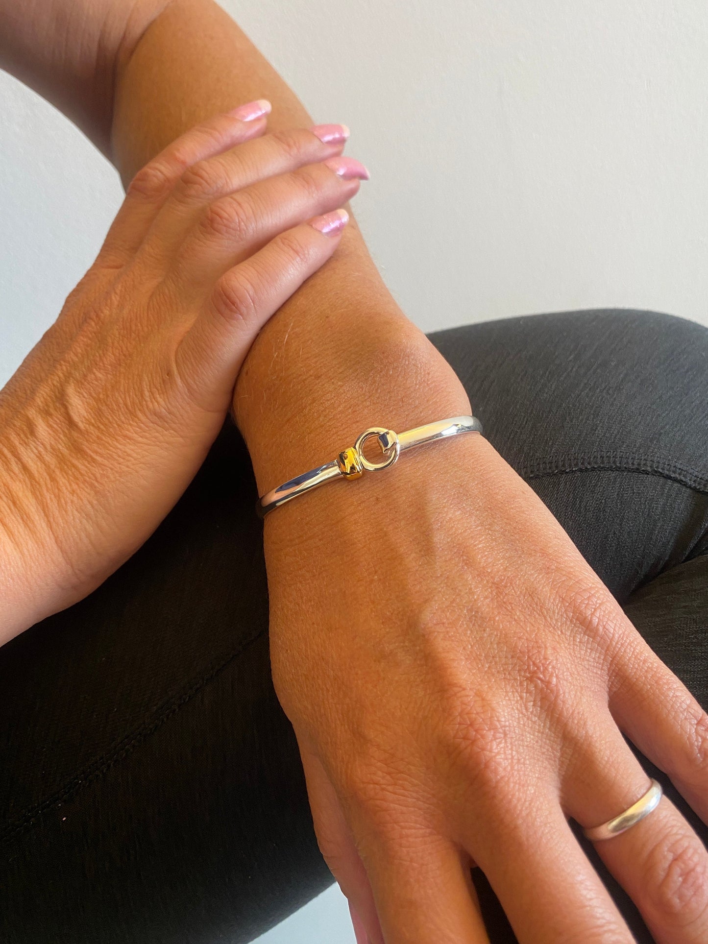 Cindy Two Tone Bangle