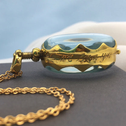 Gold Locket • First Haircut Keepsake in 18 Ct Gold Vermeil