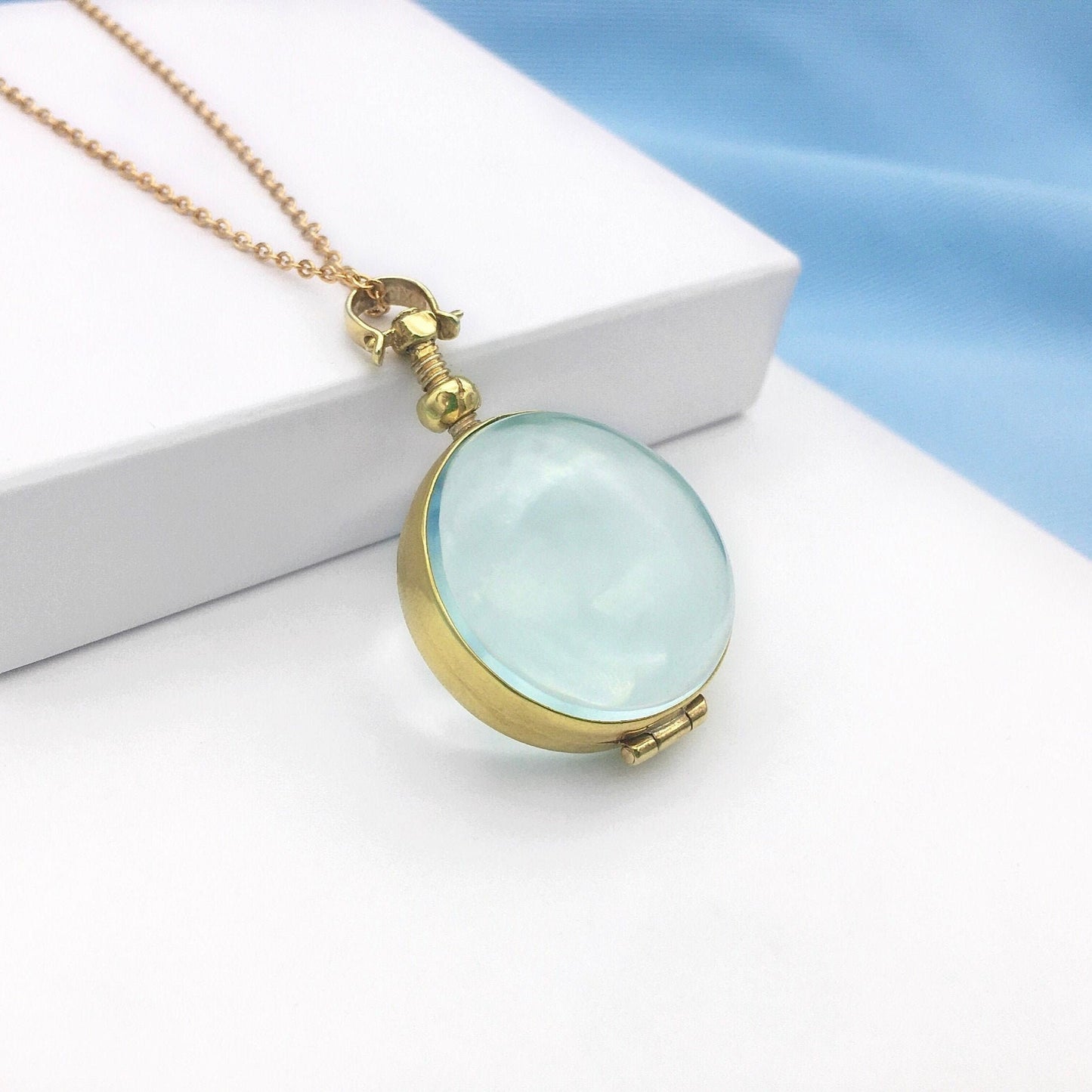 18 Ct Gold Vermeil Vintage Gold Locket