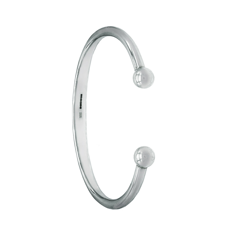 Sterling Silver Bracelet - Surfer Cuff Bangle - Mon Bijoux