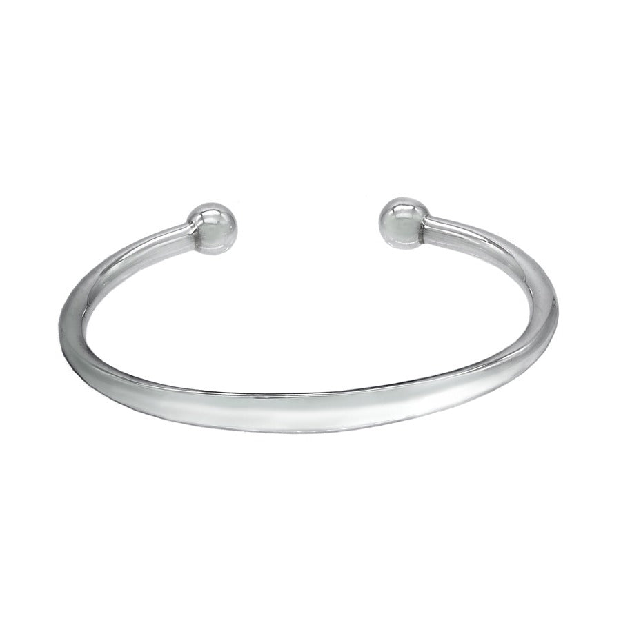 Sterling Silver Bracelet - Surfer Cuff Bangle - Mon Bijoux