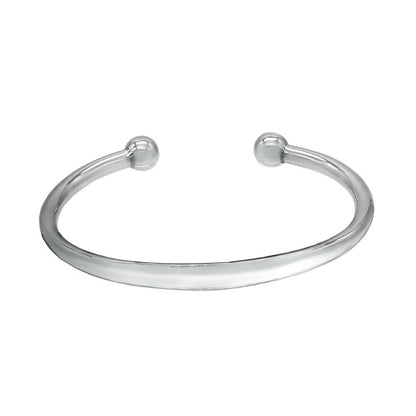 Sterling Silver Bracelet - Surfer Cuff Bangle - Mon Bijoux