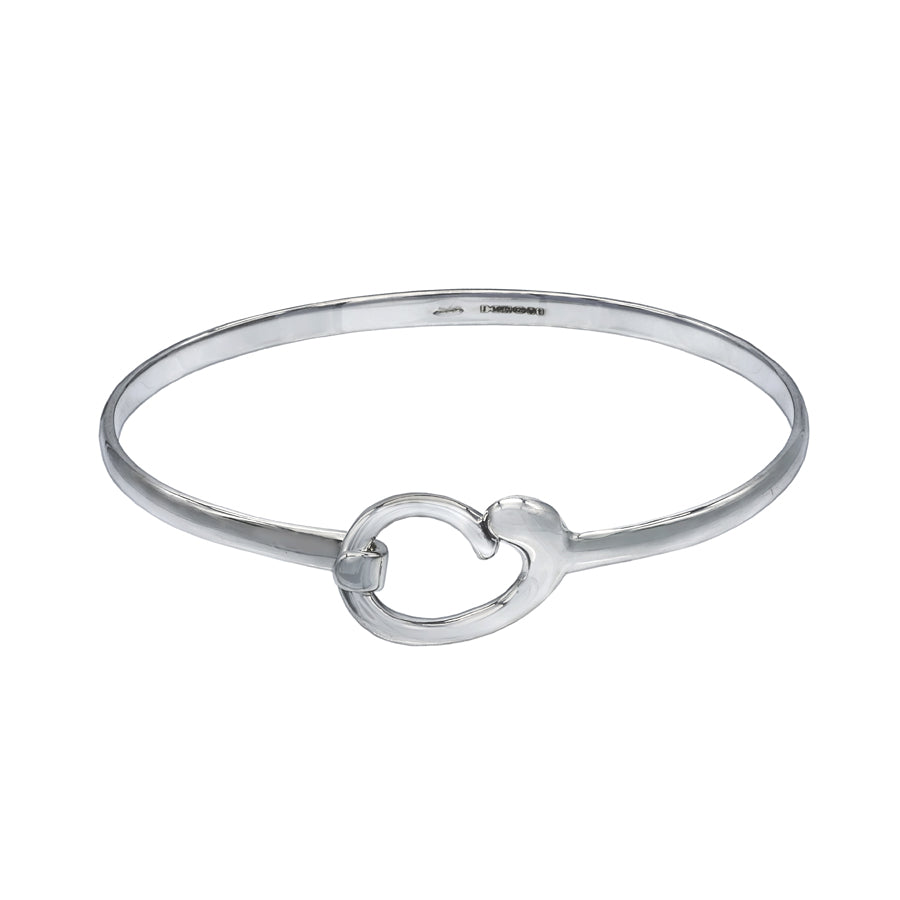 Mother and Baby Sterling Silver Bracelet Bangle - Mon Bijoux - Mon Bijoux