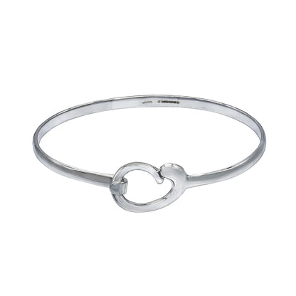 Mother and Baby Sterling Silver Bracelet Bangle - Mon Bijoux - Mon Bijoux
