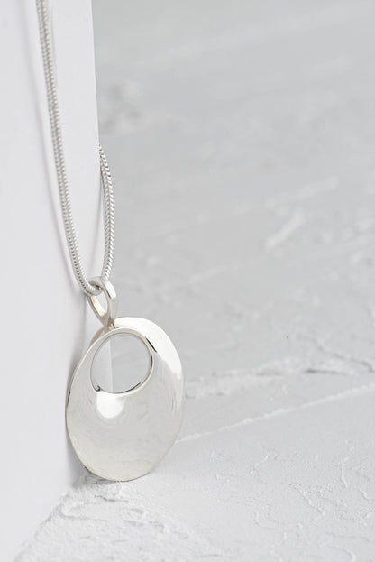 Small Flower Sterling Silver Necklace, Bangle and Earrings Gift Set