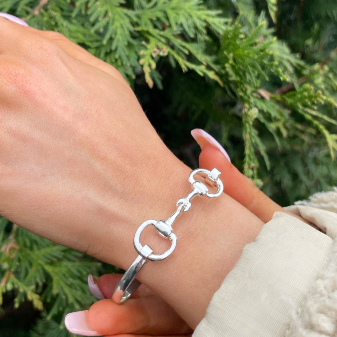 Horse bit bangle Clearance