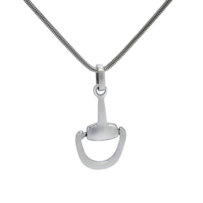Snaffle Horses Bit Equestrian Lovers Silver Pendant - Mon Bijoux - Mon Bijoux
