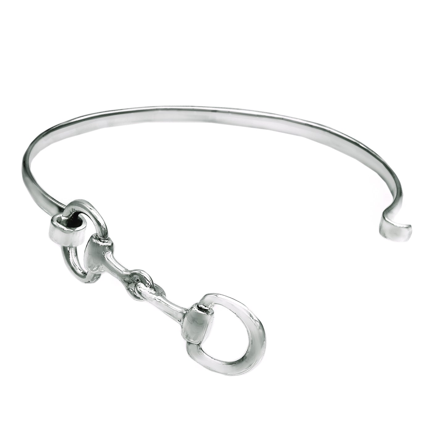 horse bit bangle bracelet for women - Mon Bijoux