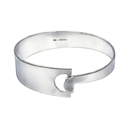 Wide Rectangle With Hole Bracelet - Mon Bijoux